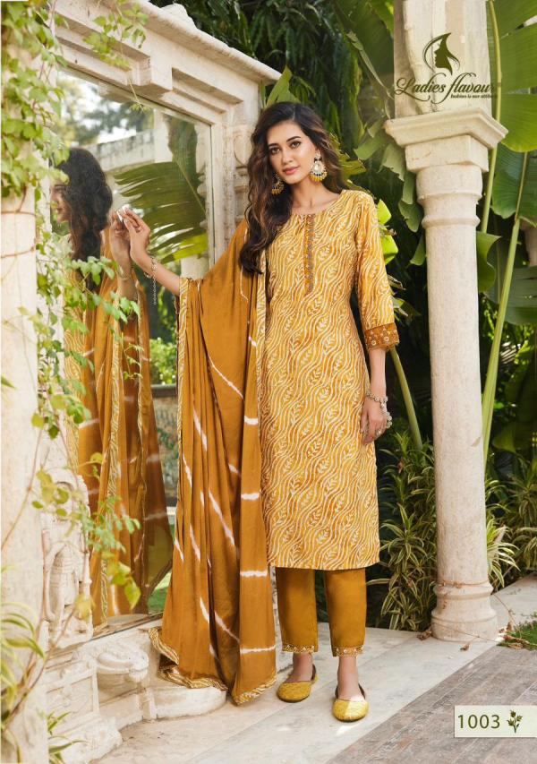 Ladies Flavour Muskan  Kurti Pant With Dupatta Collection